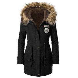 Blivener-Women-Warm-Winter-Cotton-Fleece-Lined-Parka-Faux-Fur-Hooded-Jacket-Coat-0