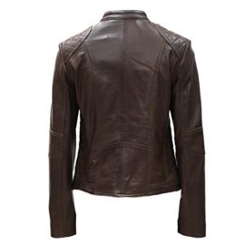 Ladies-Real-Leather-Black-Brown-Biker-jacket-size-8-to-16-0-2