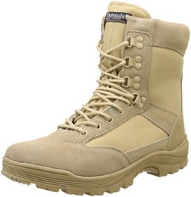 Mil-tec-Khaki-Tactical-Army-Boots-with-YKK-Zipper-Size-UK-Size-11-Euro-45-0