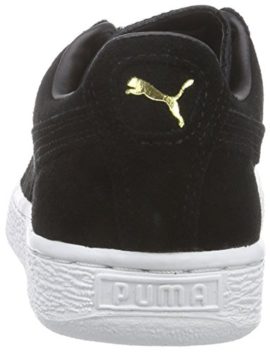 Puma-Suede-Classic-Unisex-Adults-Low-Top-Trainers-Black-BlackGoldWhite-87-35-UK-36-EU-0