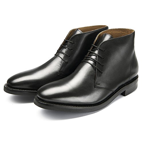 Samuel Windsor Men’s Handmade Goodyear Welted Lace-up Italian Leather ...