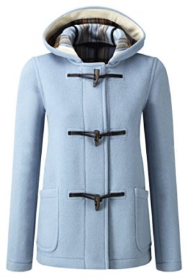 Womens-Short-Duffle-Coat-Baby-Blue-0