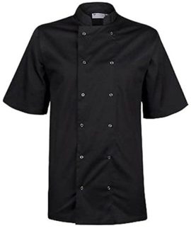 Mcintyre-Unisex-Adult-Poly-Cotton-Chefs-Half-Sleeve-CoatsJackets-0