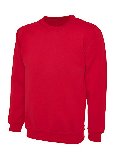 Parsa Fashions ® Mens Plain Classic Sweatshirt Sweater Fleece Full ...