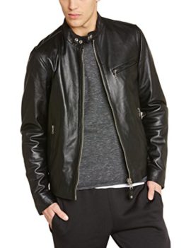 Schott-NYC-Mens-LC949D-Leather-Long-Sleeve-Jacket-0