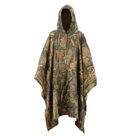 Viway-Multifunction-Military-Camouflage-Rain-Poncho-Packable-Waterproof-Travel-Rainwear-Rain-Coat-Slicker-0