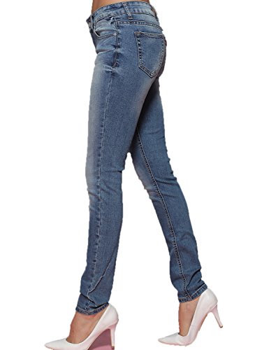 Alice And Elmer Womens Mid Rise Skinny Jeans