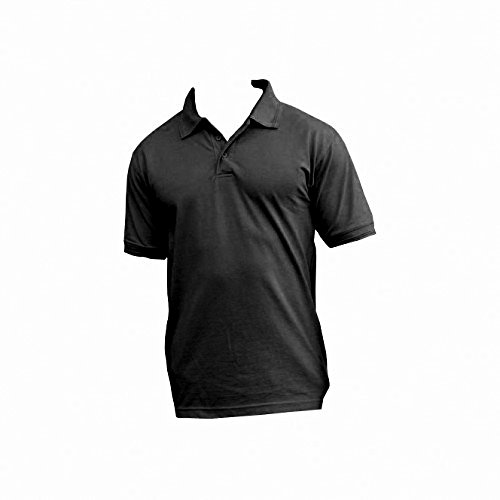 UCC 50/50 Mens Heavweight Plain Pique Short Sleeve Polo Shirt