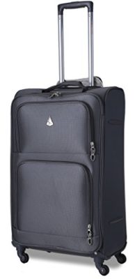 Aerolite-Ultra-Lightweight-4-Wheel-Trolley-Luggage-Suitcase-0