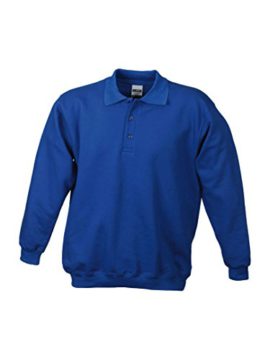 James-Nicholson-JN041-Mens-Heavyweight-Polo-Shirt-Style-Sweatshirt-0