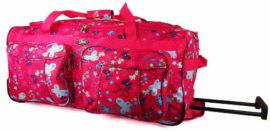 Womens-Girls-Quality-Chervi-Hand-Luggage-Wheeled-Holdall-20-26-30-Travel-Bag-Suitcase-New-0