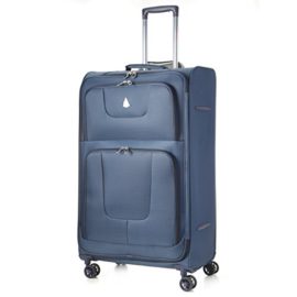 Aerolite-Super-Lightweight-8-Wheel-Spinner-Luggage-Suitcase-Travel-Trolley-Cases-26-Navy-0