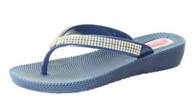 New-Womens-Ladies-Diamante-Flat-Summer-Sandal-Flip-Flops-Beach-Wedge-Jelly-Shoes-0-2