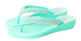 New-Womens-Ladies-Diamante-Flat-Summer-Sandal-Flip-Flops-Beach-Wedge-Jelly-Shoes-0-3