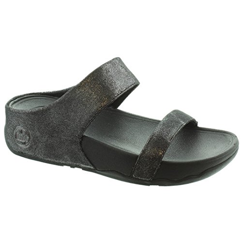 Fitflop Lulu Shimmersuede Slide, Women's Sandals