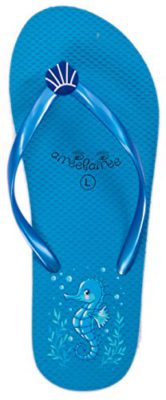 Flip-flops-Womens-Ladies-Summer-Beach-Pool-Shoes-Seahorse-Pattern-0