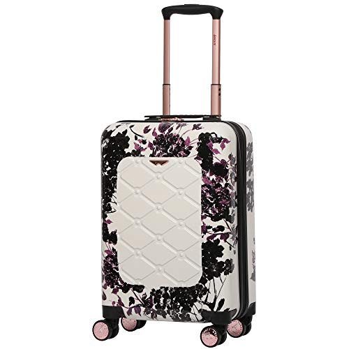Aerolite Premium Hard Shell 4 Wheel Cabin Luggage Suitcase, Rose Blush