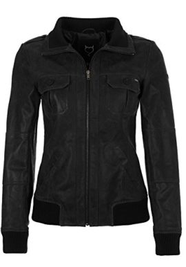 Desires-Fame-Womens-Leather-Field-Jacket-0