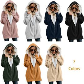 GOSOPIN-Womens-Solid-Zipper-Hooded-Fluffy-Cardigan-Coat-Long-Sleeve-Suits-Outwear-with-Pocke-0-2