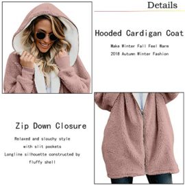 GOSOPIN-Womens-Solid-Zipper-Hooded-Fluffy-Cardigan-Coat-Long-Sleeve-Suits-Outwear-with-Pocke-0-3