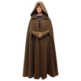 GRACEART-Medieval-Cosplay-Robe-Cloak-Wool-Blend-Hooded-Cape-0