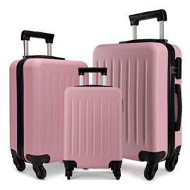 Kono-Suitcase-Light-Weight-Hard-Shell-ABS-4-Spinner-Wheel-Travel-Trolley-Case-19-24-28-Luggage-0