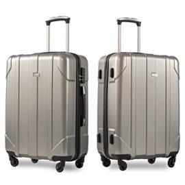 Merax-Super-Lightweight-ABS-Hard-Shell-Travel-Spinner-4-Wheels-Suitcase-Luggage-0-2