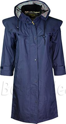 Womens-Long-Riding-Coat-Ladies-Waterproof-Full-Length-Jacket-10-Navy-0