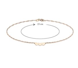 Carissima-Gold-Womens-9-ct-Gold-Three-Heart-Twist-Curb-Chain-Anklet-of-Length-23-cm9-Inch-0-2