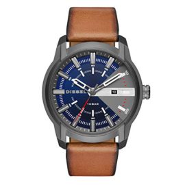 Diesel-Mens-Analogue-Quartz-Watch-with-Leather-Strap-DZ1784-0