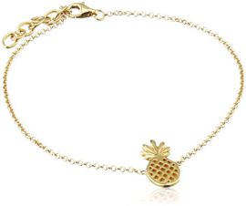 Elli-Womens-925-Silver-Gold-Plated-Pineapples-Tropical-Summer-Anklet-0