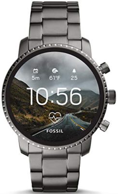 Fossil-Mens-Digital-Connected-Wrist-Watch-with-Stainless-Steel-Strap-FTW4012-0