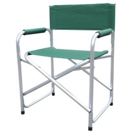 Green-Foldable-Directors-Chair-Outdoor-Camping-Fishing-0