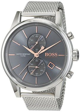 HUGO BOSS Men's Chronograph Quartz Watch with Stainless Steel Bracelet ...