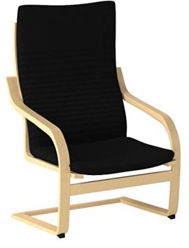 Ikea-Poang-Chair-Armchair-with-Cushion-Cover-and-Frame-0