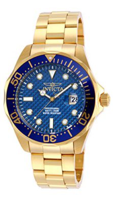 Invicta-14357-Pro-Diver-Mens-Wrist-Watch-Stainless-Steel-Quartz-Blue-Dial-0