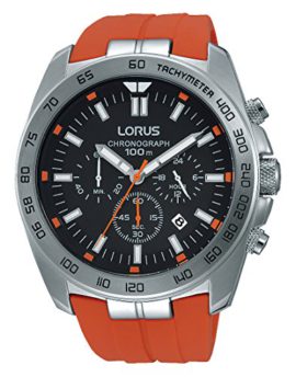 Lorus-Mens-Chronograph-Quartz-Watch-with-Silicone-Strap-RT331EX9-0