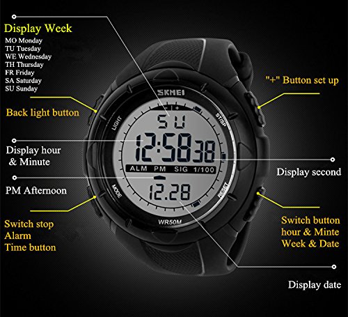 You won't Believe This.. 22+  Reasons for  Digital Watches With Alarm! Digital watches are an ideal choice if you want a highly functional timepiece that can be used for sporty activities as well as for everyday use.