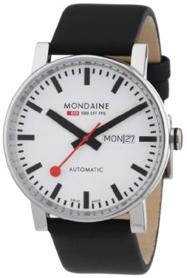 Mondaine-Official-Swiss-Railways-Watch-Evo-Big-Mens-Watch-White-Dial-with-Date-Transparent-Case-Back-0