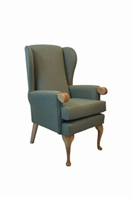 NEW-Canterbury-Orthopedic-High-Seat-Chair-2119-or-Petite-17-Seat-Height-Seat-width-18-Upholstered-in-Impervious-Aqua-coloured-Fabric-0-0