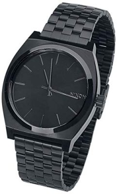 Nixon-Time-Teller-A045-100m-Water-Resistant-Watch-37mm-Stainless-Steel-Watch-Face-0