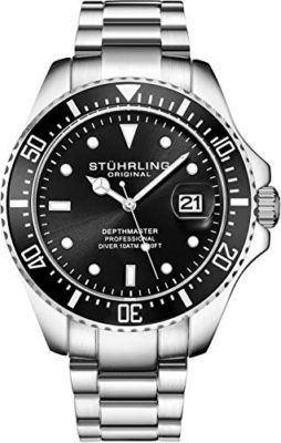 Stuhrling-Original-Mens-Dive-Watch-Pro-Sport-Diver-with-Screw-Down-Crown-and-Water-Resistant-to-330-Ft-Analog-Dial-Quartz-Movement-Depthmaster-Watches-for-Men-Collection-0