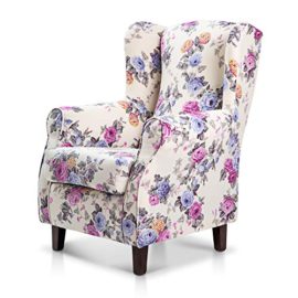 SuenosZzz-Wingback-armchair-Perfect-nursing-chair-Upholstery-fabric-Doana-and-lilac-flowers-0