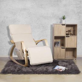 WOLTU-Relax-Rocking-Chair-Black-Lounge-Chair-Relax-Chair-with-Soft-Cushion-Footrest-0-0