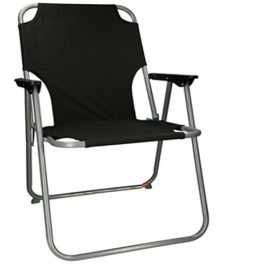 Wheels-N-Bits-Outdoor-Portable-Folding-Chair-Caravan-Camping-Hiking-Beach-Seat-Stool-For-BBQ-Picnic-Light-Weight-at-Just-over-2KG-Each-Folds-very-compactly-away-0