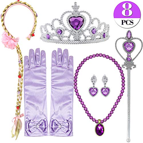 Bascolor Princess Rapunzel Sofia Dress up Accessories including ...