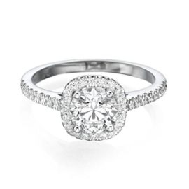 1-CT-Solitaire-with-Accents-Diamond-Engagement-Ring-Round-Cut-Main-Stone-with-Accents-HSI1-Clarity-Enhanced-14ct-White-Gold-0