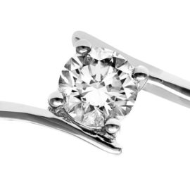 18ct-White-Gold-050ct-Brilliant-Cut-Certified-Diamond-Solitare-Crossover-Ring-0-2