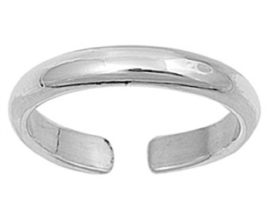 925-Sterling-Silver-Toe-Ring-Plain-Adjustable-Band-Brand-New-Gift-Boxed-0