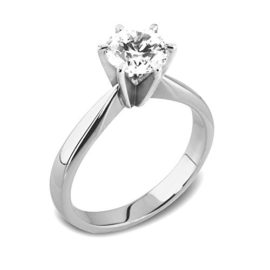 Abelini-9K-White-Gold-Certified-I1HI-100-Natural-Round-Diamond-Solitaire-Engagement-Rings-Available-in-010-100CT-0